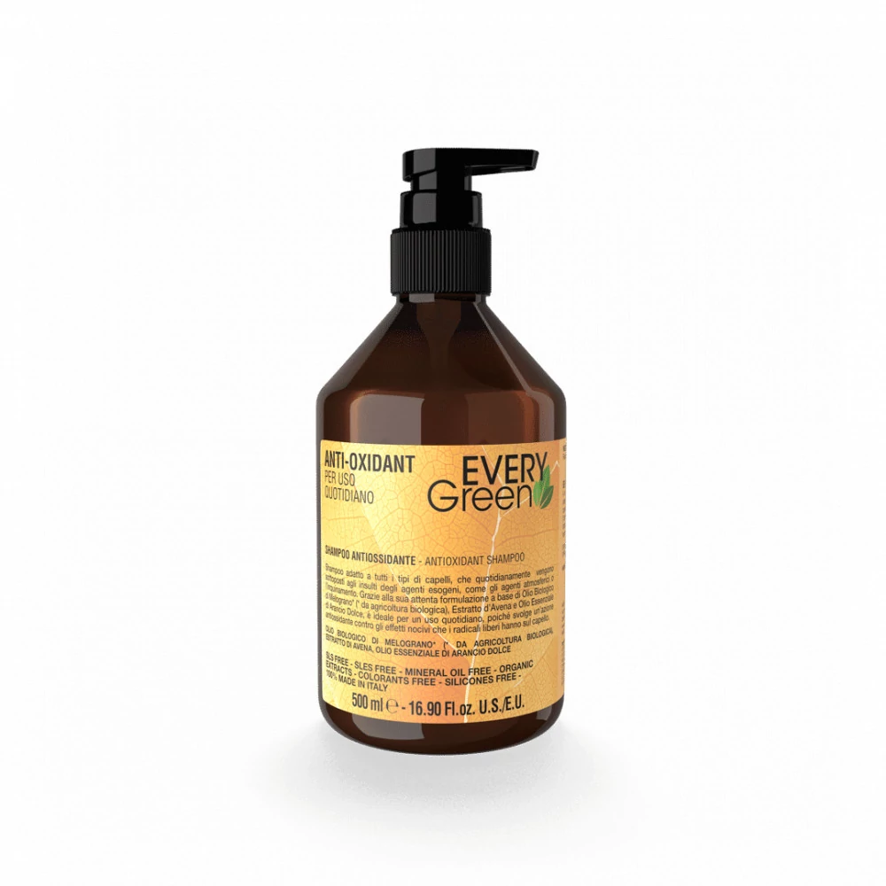 24001810 EVERYGREEN ANTI OXIDANT NAPI Használatra SAMPON 500ml.