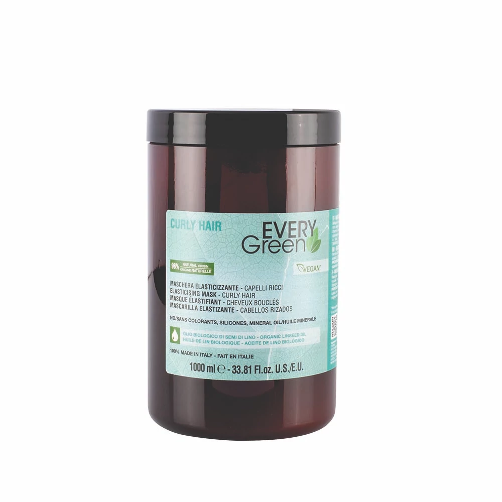 24002554 EVERYGREEN Göndör hajra való Maszk 1000ml. VEGÁN