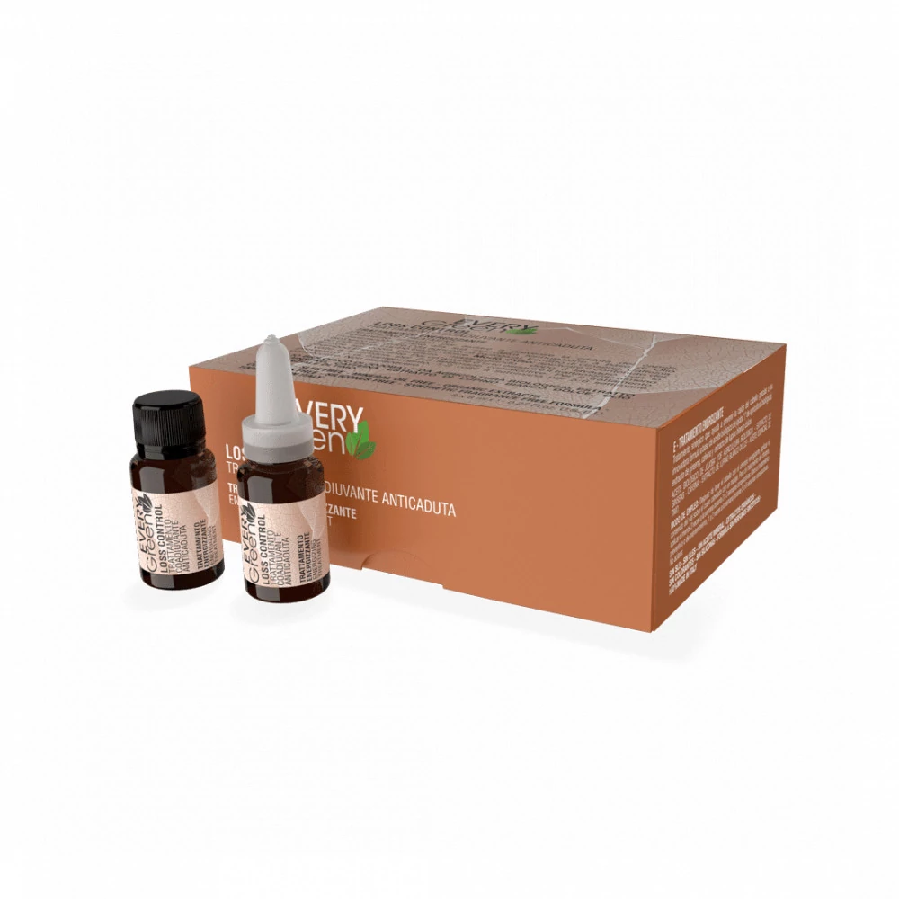 EVERYGREEN  ENERGIZING LOSS CONTROL HAJHULLÁSRA ÁPOLÓ OLDAT 8×8ml. AMPULLA.