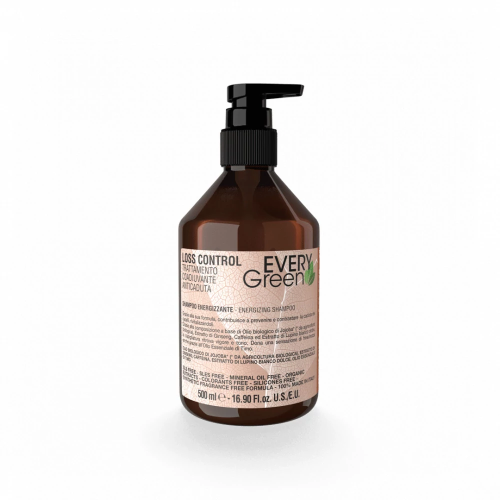 24001861 EVERYGREEN ENERGIZING LOSS CONTROL HAJHULLÁSRA SAMPON 500ml.