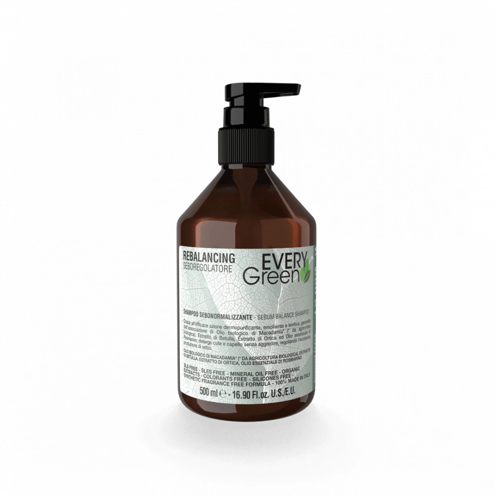 24002570 EVERYGREEN REBALANCING ZSÍROS Hajra SAMPON 500ml.