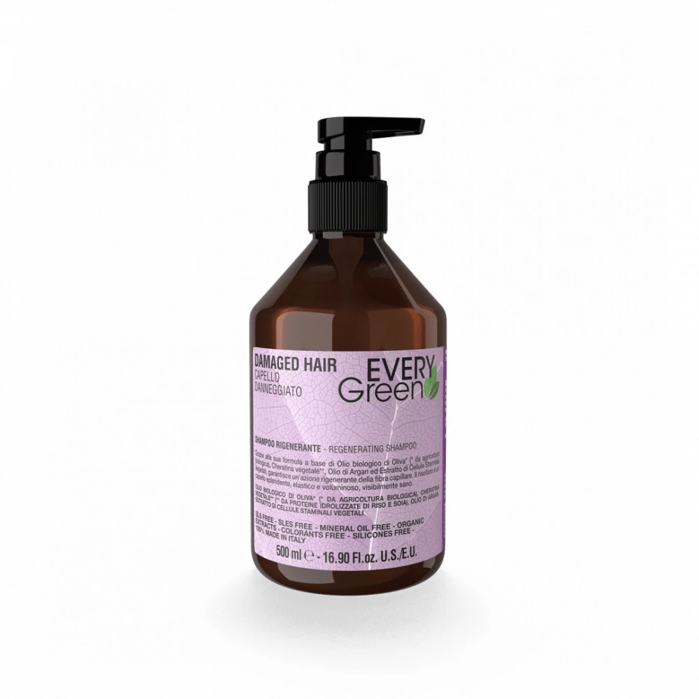 24001834 EVERYGREEN DAMAGED SÉRÜLT Hajra SAMPON 500ml