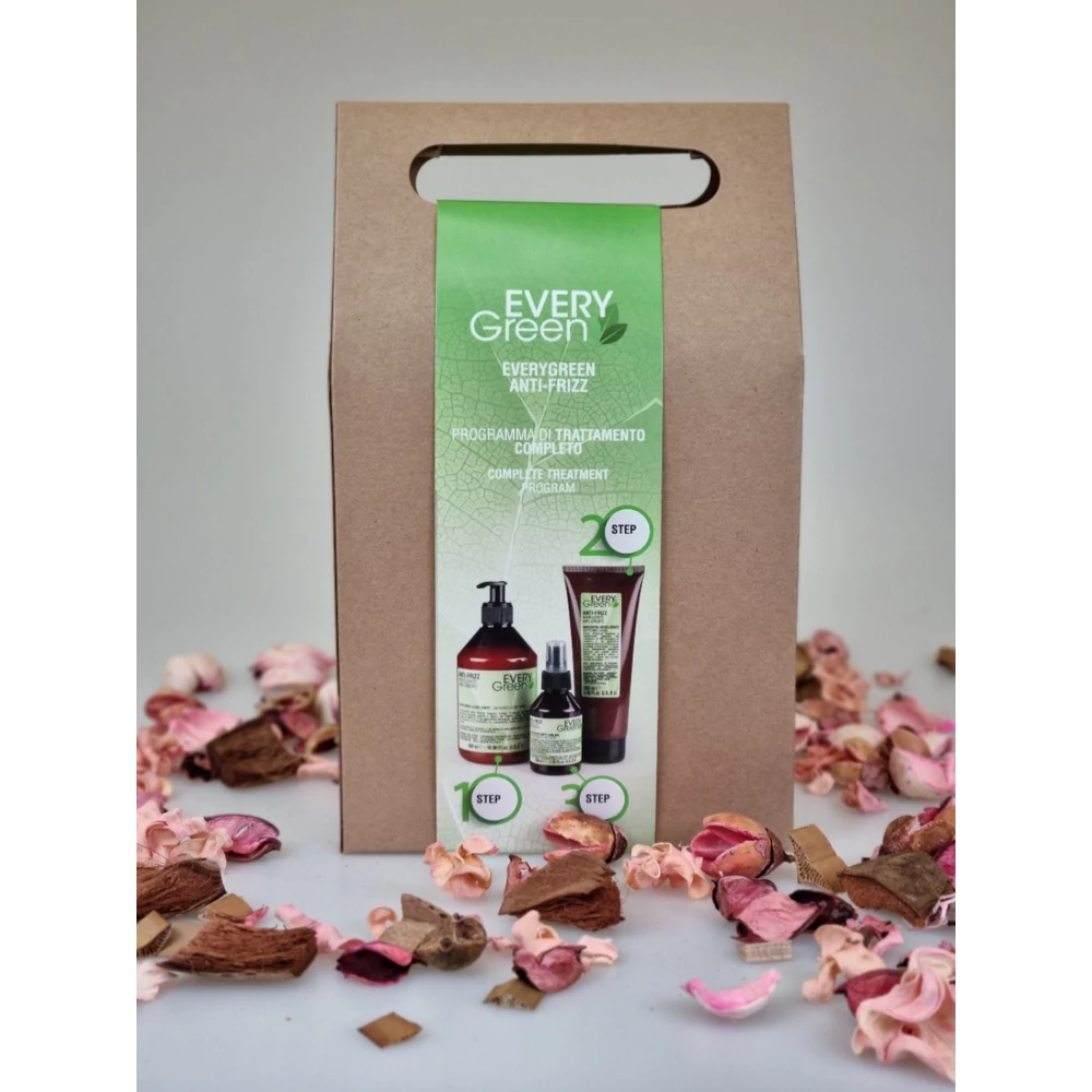 Everygreen Anti-Frizz szett sampon maszk szérum