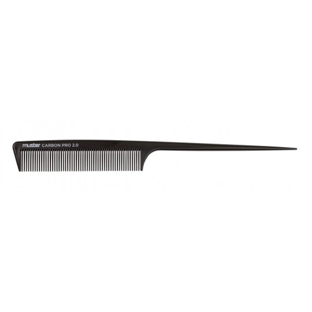 Carbon Pro műanyag végű fésű