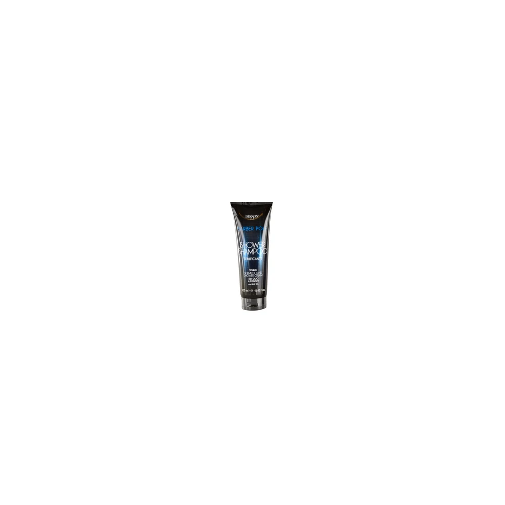 Barber Pole Shower Tusfürdő és Sampon Kender Olajjal 250ml.