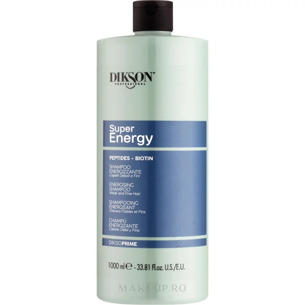 24004061 DiksoPrime Super Energia sampon hajhullásra, gyenge, vékony hajra fejbőrre 1000ml.