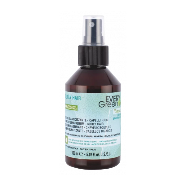 24002555 EVERYGREEN Göndör hajra elasztikus szérum,100ml VEGÁN