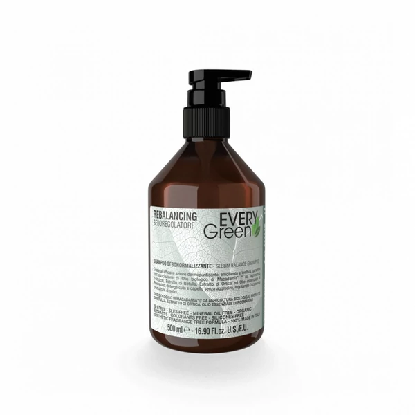 24002570 EVERYGREEN REBALANCING ZSÍROS Hajra SAMPON 500ml.