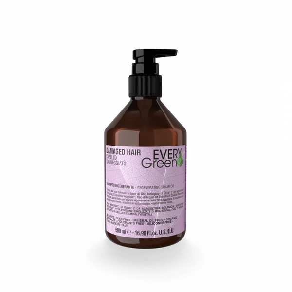 24001834 EVERYGREEN DAMAGED SÉRÜLT Hajra SAMPON 500ml