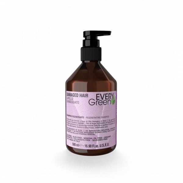24001834 EVERYGREEN DAMAGED SÉRÜLT Hajra SAMPON 500ml