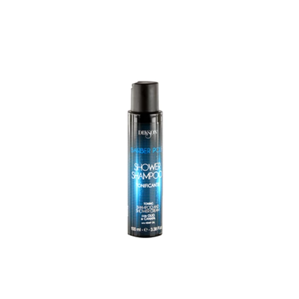 Barber Pole Shower Tusfürdő és Sampon Kender Olajjal 100ml.